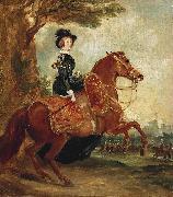 Francis Grant, Portrait of Queen Victoria on horseback